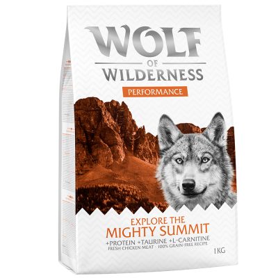Wolf of Wilderness Explore "The Mighty Summit" Performance pour chien - 1 kg