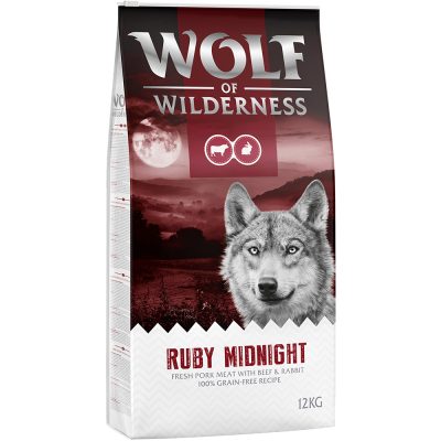 Wolf of Wilderness Adulte "Ruby Midnight" bœuf