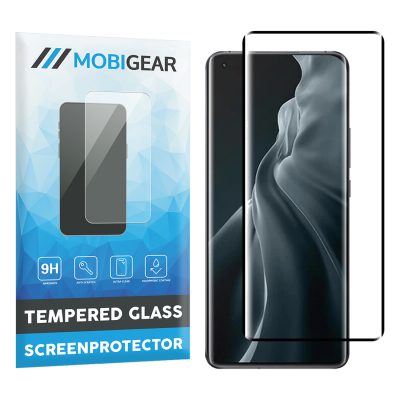 Mobigear Premium - Xiaomi Mi 11 Verre trempé Protection d'écran - Compatible Coque - Noir