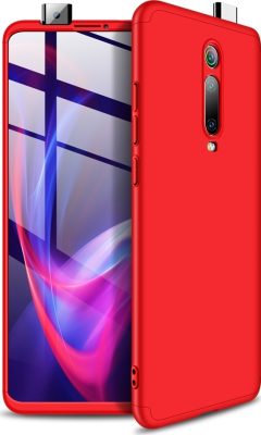 Mobigear TriGuard - Coque Xiaomi Mi 9T Pro Coque Arrière Rigide - Rouge