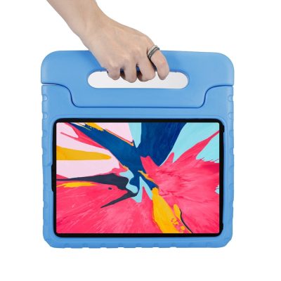 Mobigear Classic - Coque Apple iPad Pro 10.5 (2017) Coque de tablette pour enfants avec Poignée Enfants en EVA - Bleu